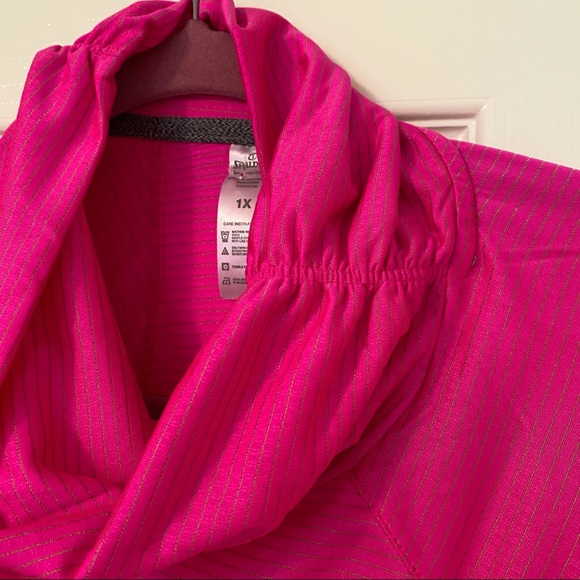 Hot pink Spalding women’s moisture wicking sport top size 2X NWT - Picture 9 of 12